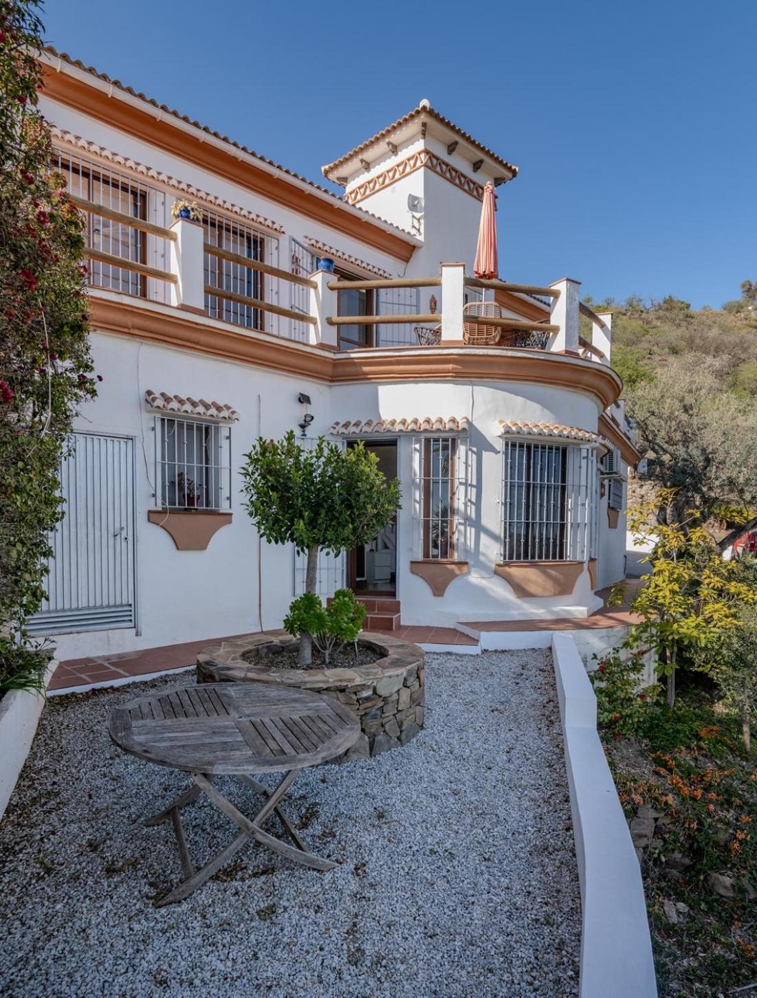 Villa Los Naranjos Sayalonga Екстер'єр фото